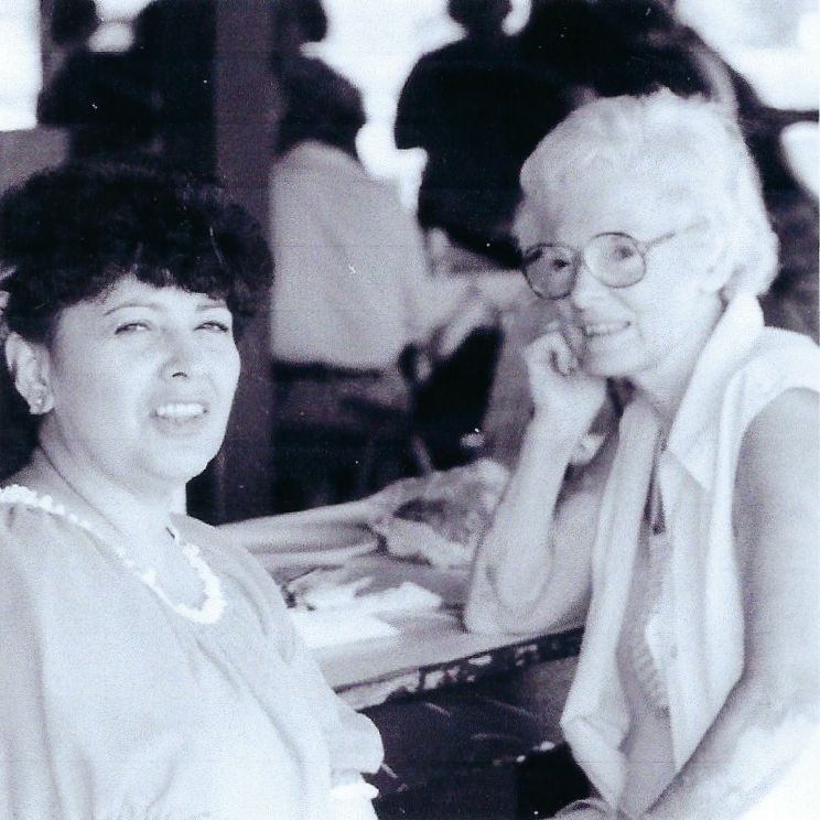 Janet Johnson and Marge O'Neil